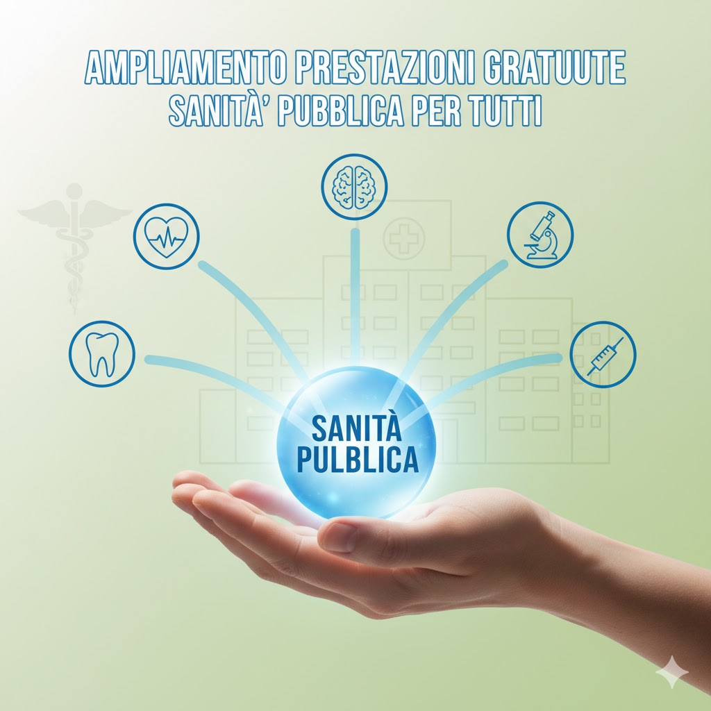 Sanità pubblica, si allargano le prestazioni gratuite Sanità pubblica, si allargano le prestazioni gratuite