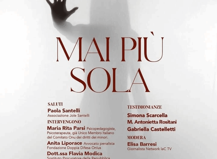 Mai più sola