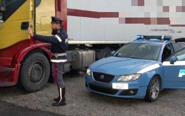 Caserta camionista