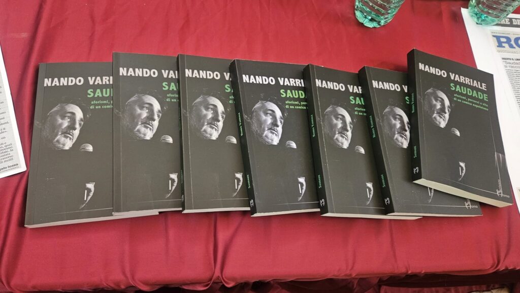 "SAUDADE" - IL LIBRO DI NANDO VARRIALE